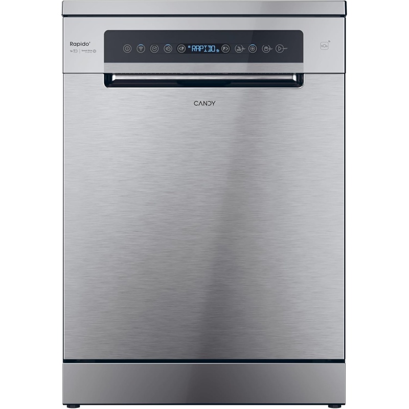 Lavavajillas Candy CF 6B2S3PSX 60 cm 16 servicios 42 dB WiFi Inox
