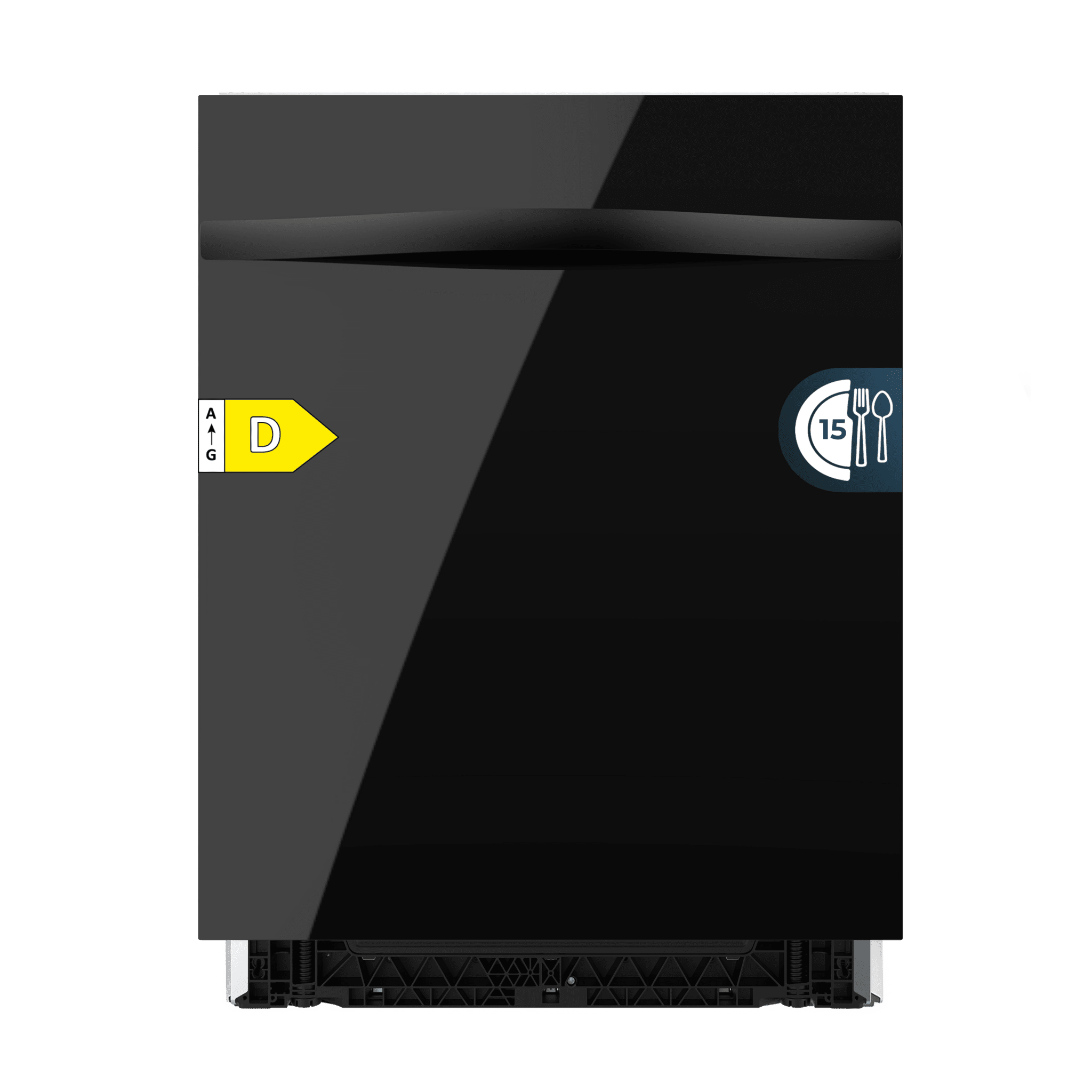 Lavavajillas Cecotec Bolero Aguazero 6320 Full-BI Matt Black Glass