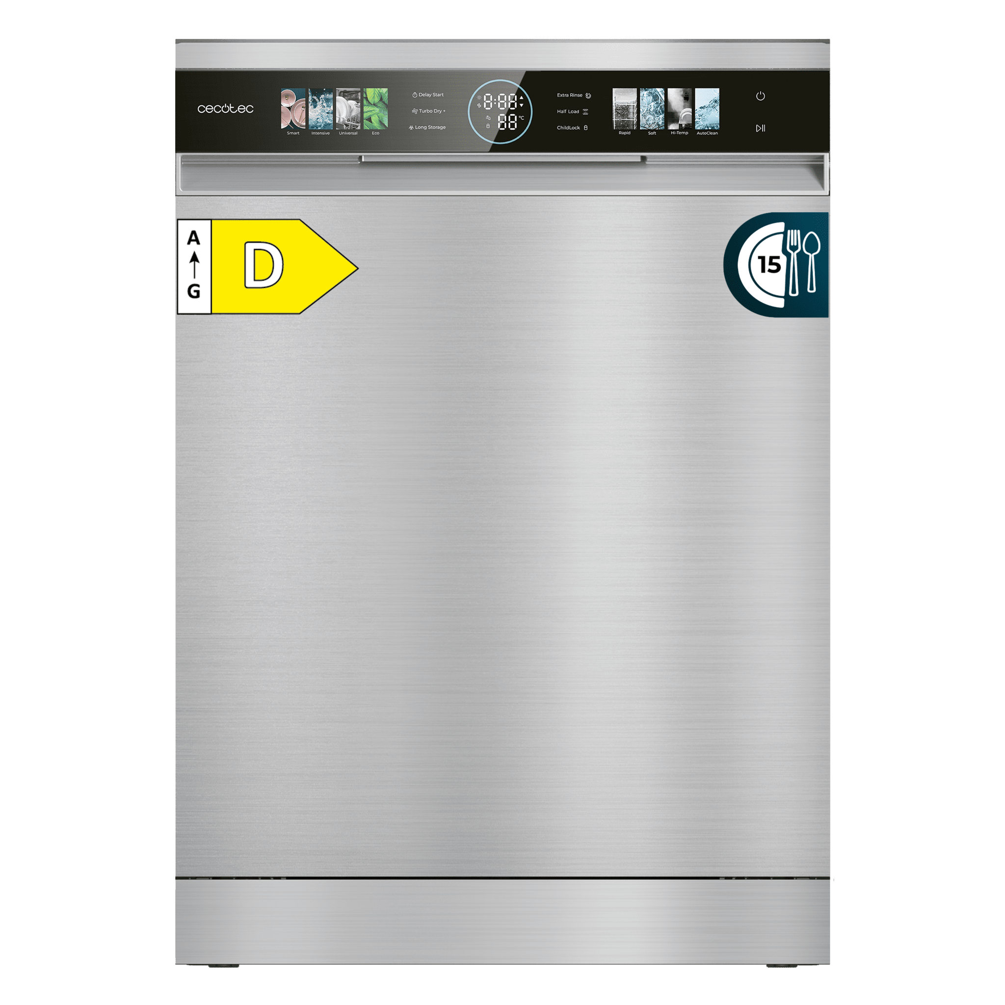 Lavavajillas Cecotec Bolero Aguazero 6320 Inox