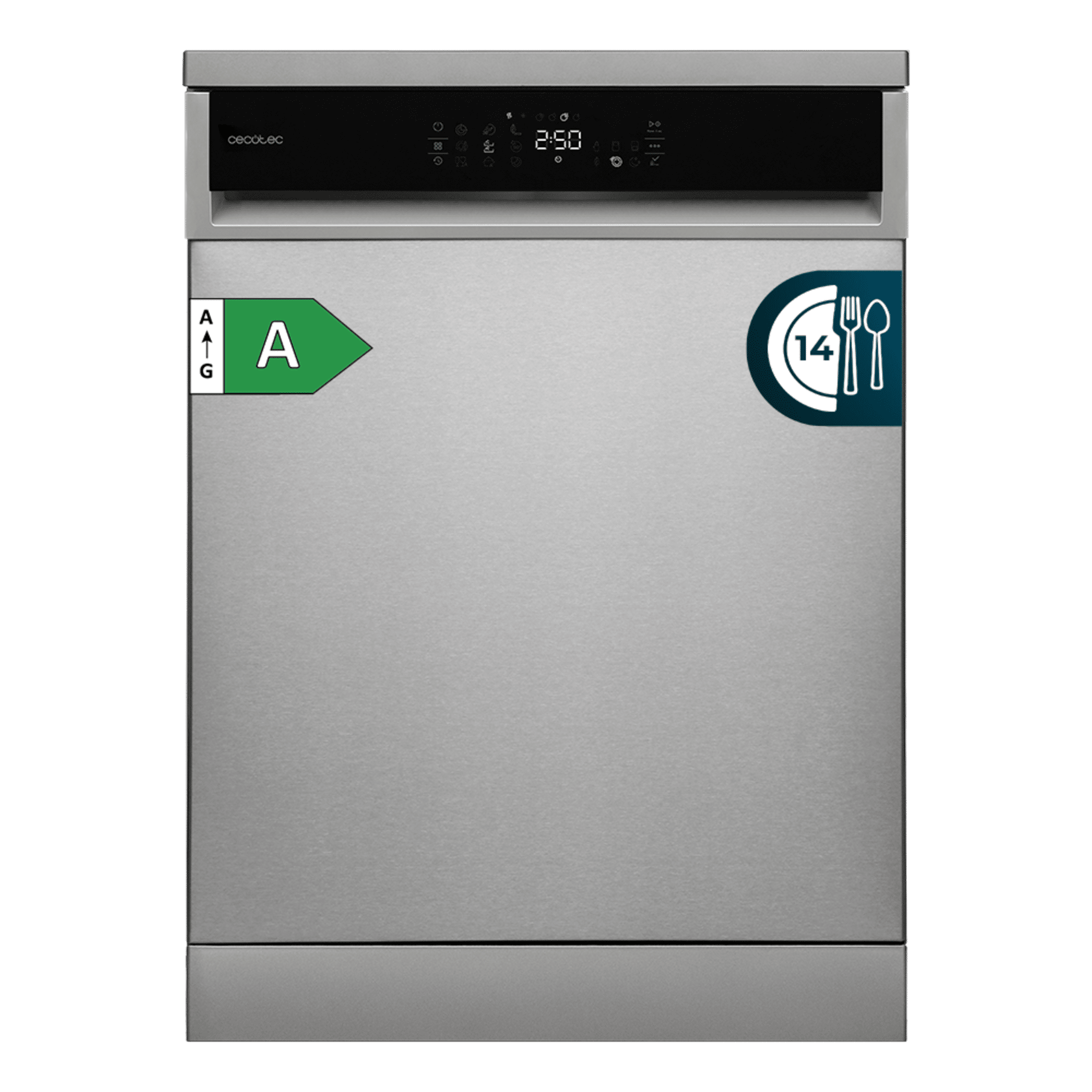 Lavavajillas Cecotec Bolero Aguazero 6800 Inox A