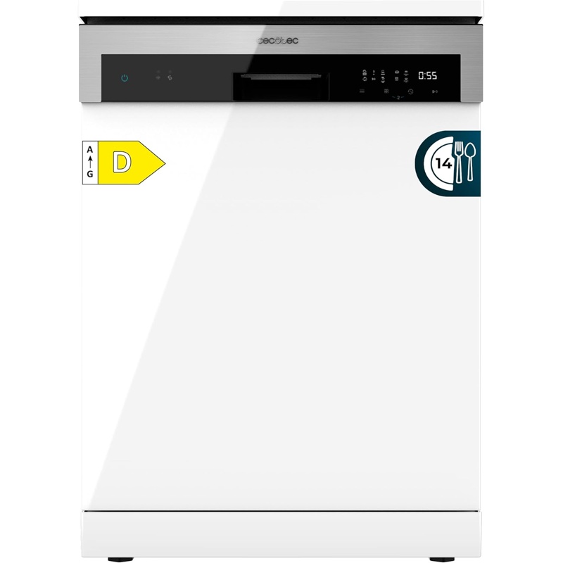 Cecotec Lavavajillas Bolero Aguazero 6200 Blanco 60 cm 14 cubiertos 6 programas 10 L 46 dB