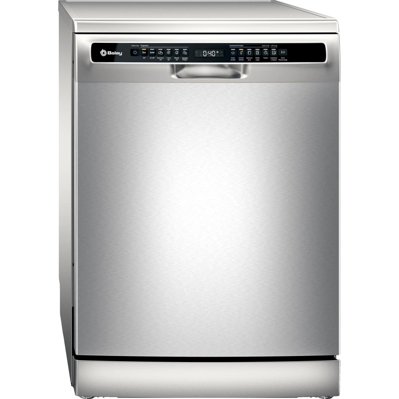 Lavavajillas Balay 3VS6361IP 60 cm 14 servicios 9 l 44 dB 84,5 x 60 cm WiFi Acero
